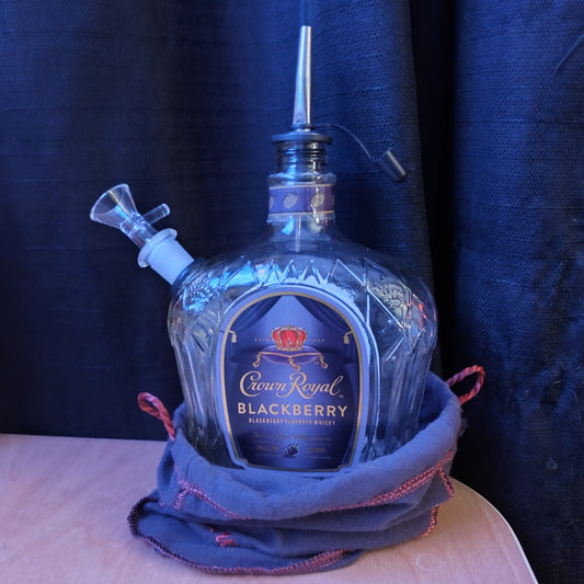 BlackBerry Crown Royal Water Bong
